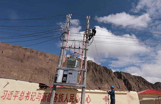 德國伊卡防墜器為“西陲第一鄉(xiāng)”送去電力
